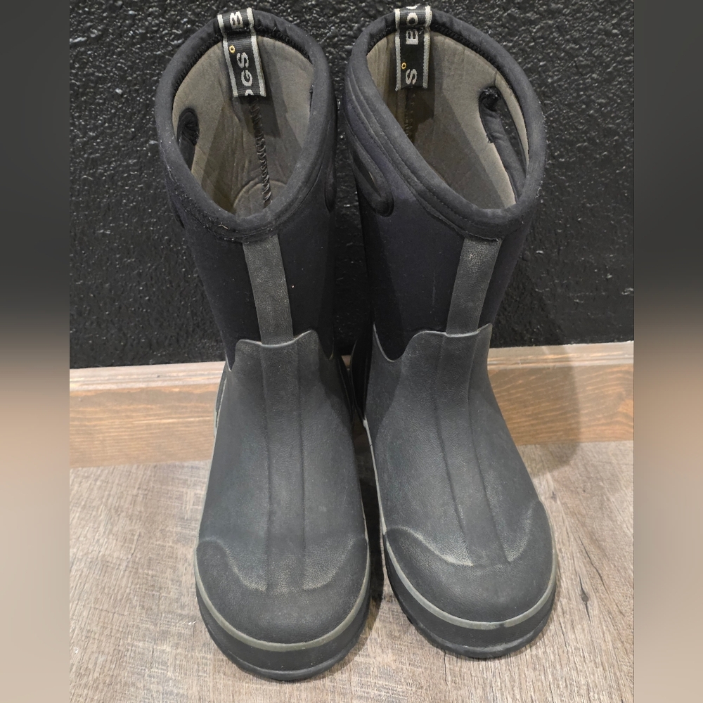 BOGS Waterproof Classic II Rubber Boot Youth Size 3 - Picture 2 of 6